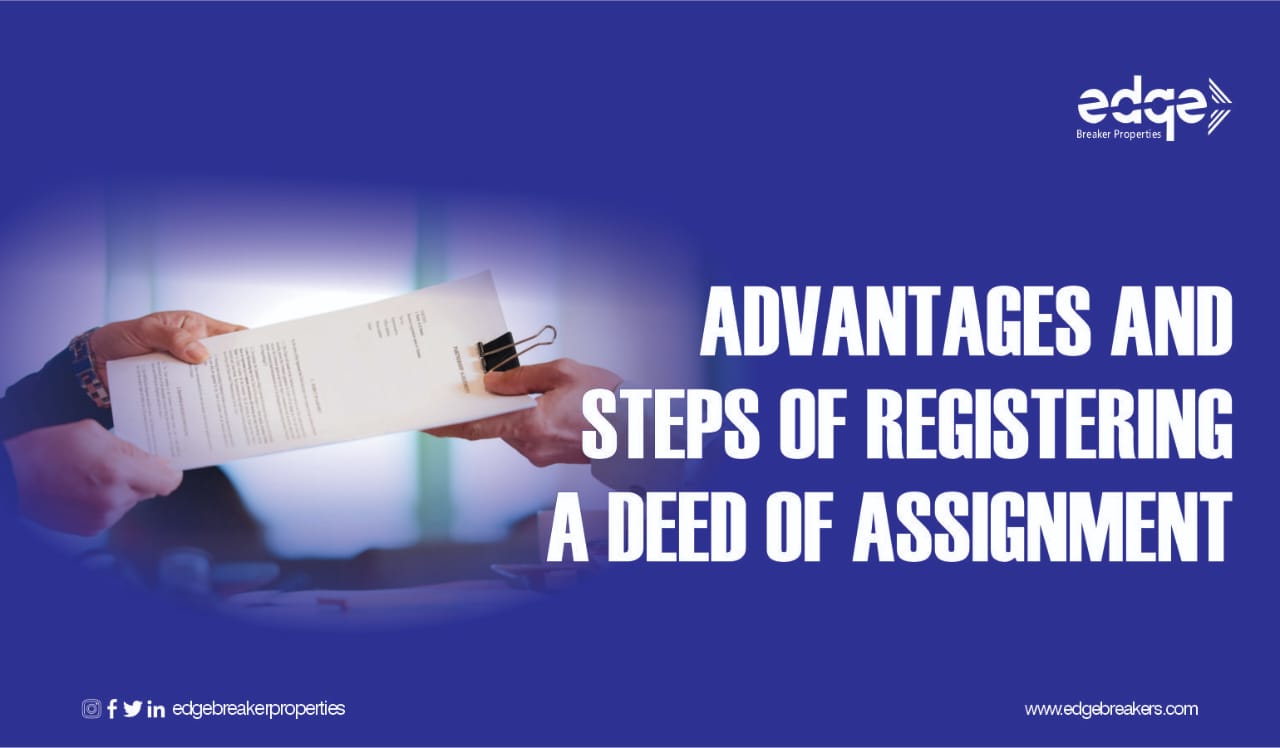 advantages and steps of registering a deed of assignment